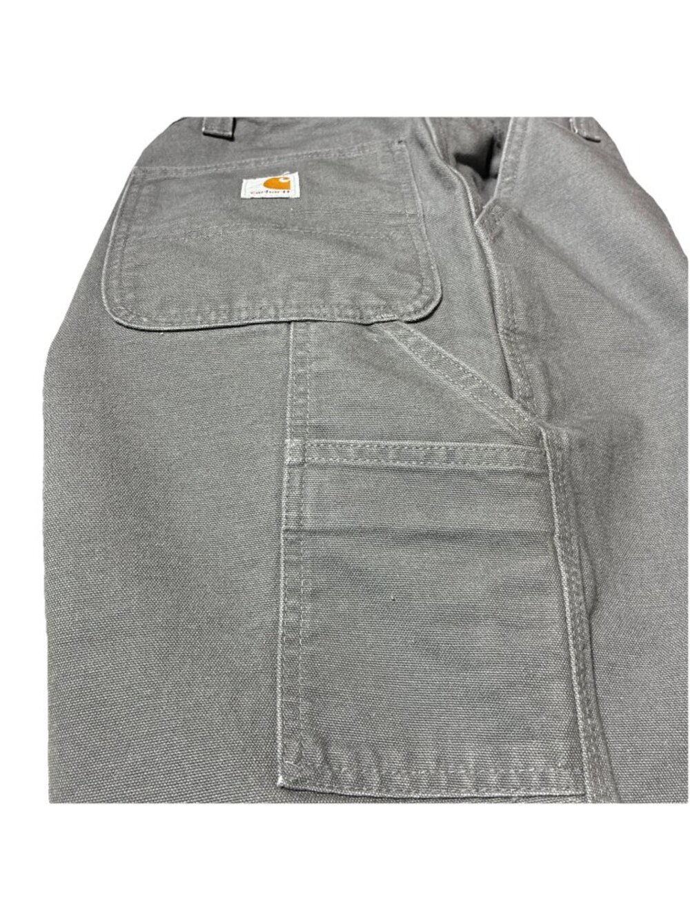 Carhartt 101710 Men’s Washed Duck Relaxed Fit Utility Pant Gravel Grey 44/30 NWT